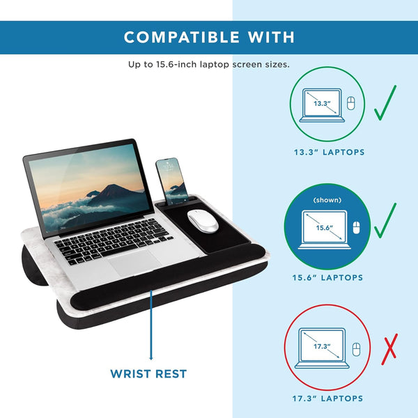 ProLap Desk 91591: Comfort & Style for Laptops up to 15.6