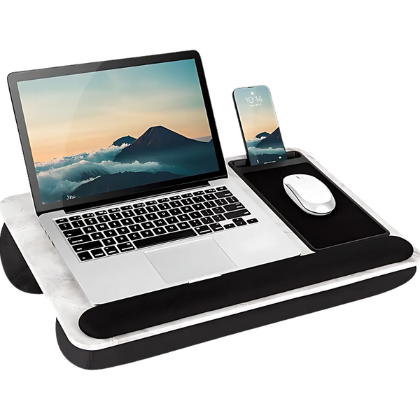 Lap Desk Marble white