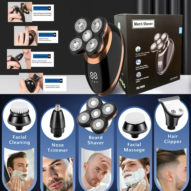 Royal 5-in-1 Electric Shaver